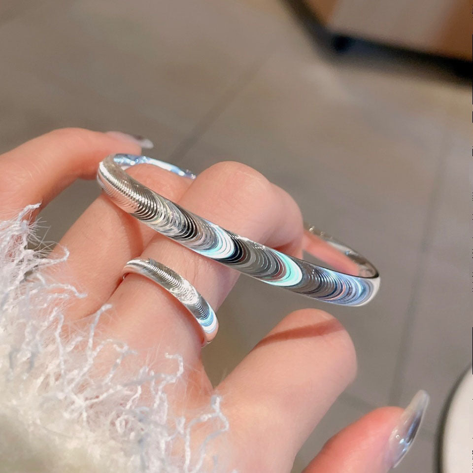 ✨🌙 Fesseln Sie jeden Blick – Das polierte Katzenaugen-Steinarmband 🌙✨