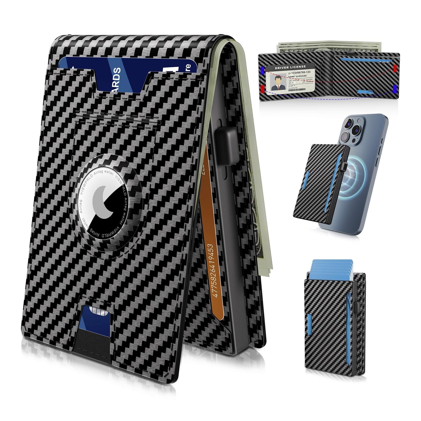 Портфейл AirTag за мъже