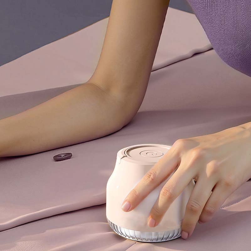 Електрическа самобръсначка за тъкани с 6 остриета и дръжка