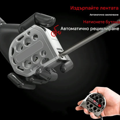 ✅Висококачествена куха стоманена ролетка, водоустойчива и устойчива на падане, с висока прецизност 💥