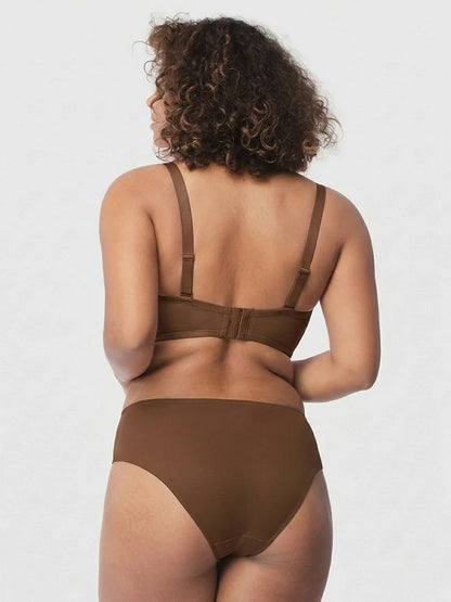 Sheer Mesh Unlined Underwire Strapless Balconette Bra
