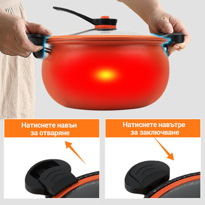 🔥🔥Малка готварска печка за микроналягане McRib Stone с голям капацитет