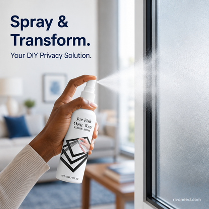🪟 50% OFF Reflective Window Spray | One-Way Mirror Privacy Shield for Home & Car