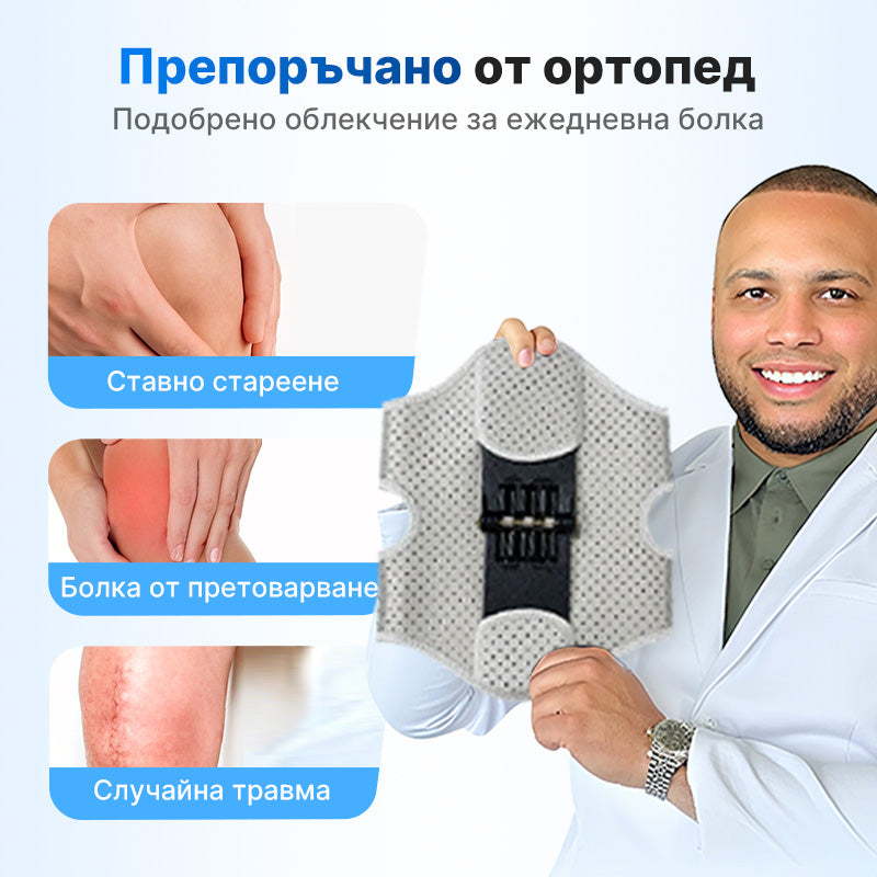 【M-XL】🏃‍♂️ Регулируема спортна наколенка | Стабилност и комфорт при движение