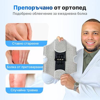 【M-XL】🏃‍♂️ Регулируема спортна наколенка | Стабилност и комфорт при движение