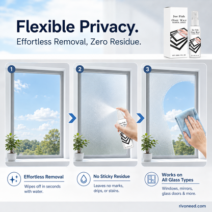 🪟 50% OFF Reflective Window Spray | One-Way Mirror Privacy Shield for Home & Car