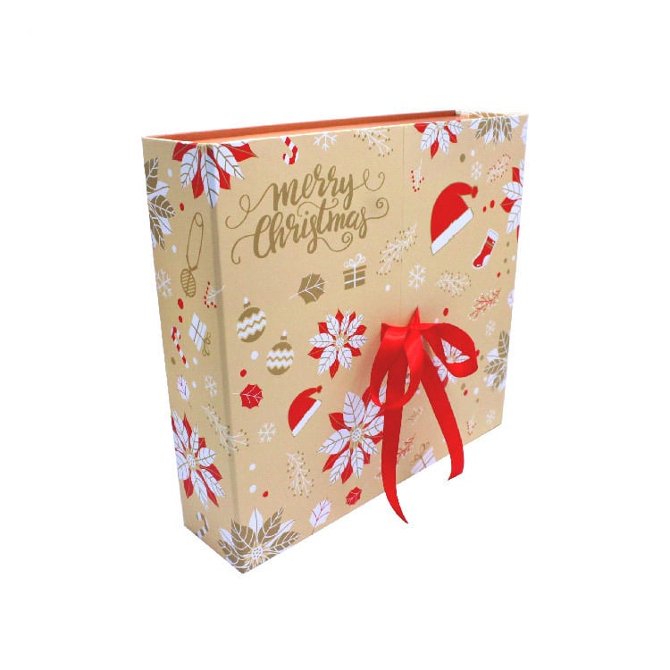 Подаръчна кутия за коледен и новогодишен адвентен календар