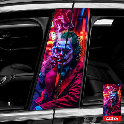🔥Продажба🔥2025 car creative B-pillar modifier HD protective film (2 броя)