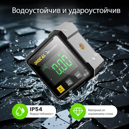 🚀 4-в-1 лазерен скенер | Измерва ъгли, наклони, отклонения и нивелации 📐