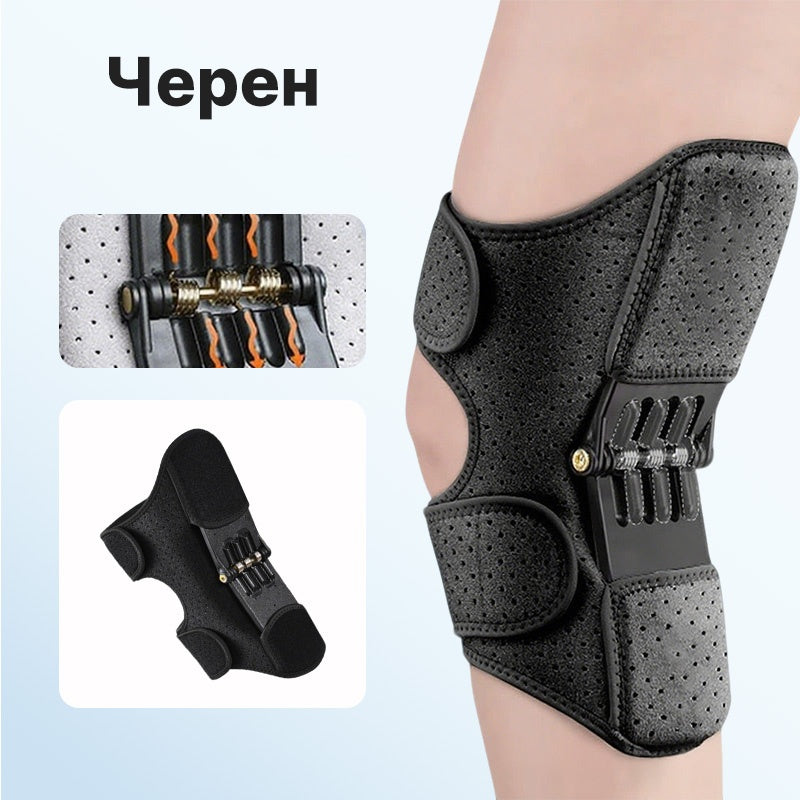 【M-XL】🏃‍♂️ Регулируема спортна наколенка | Стабилност и комфорт при движение