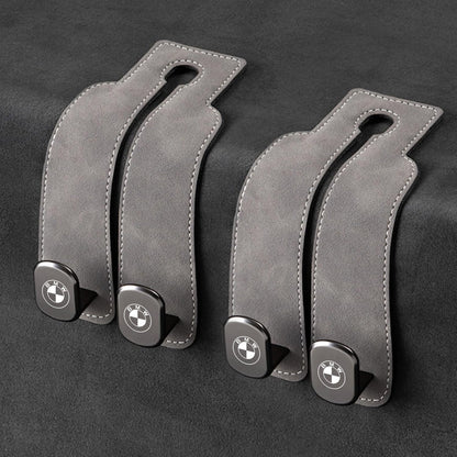 Eptchn TwinHook Leather Car Headrest Hangers