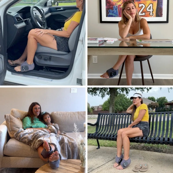 Bezprzewodowy podgrzewany masażer nóg | HEATFOOT