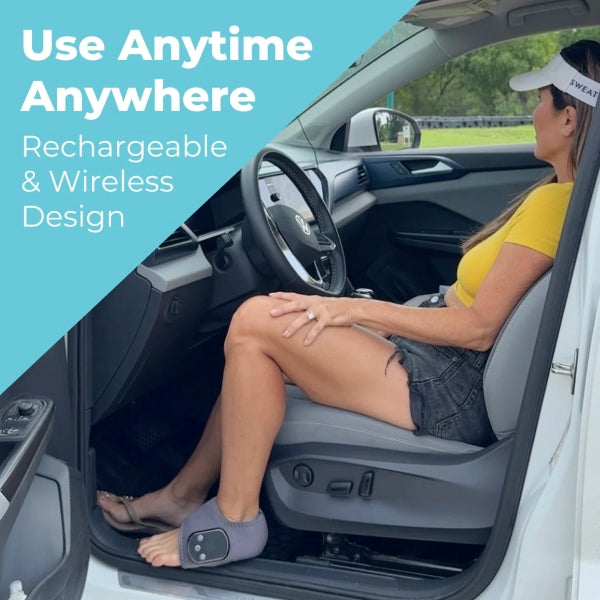 Bezprzewodowy podgrzewany masażer nóg | HEATFOOT