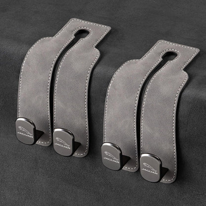Eptchn TwinHook Leather Car Headrest Hangers