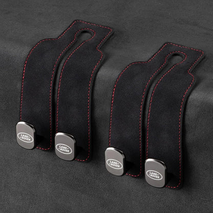 Eptchn TwinHook Leather Car Headrest Hangers