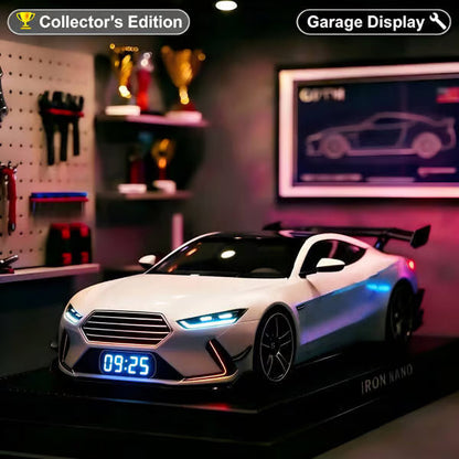 🔥Будилник-Хиперкар – 🏎️Реалистични Ефекти на Двигател и Светлина