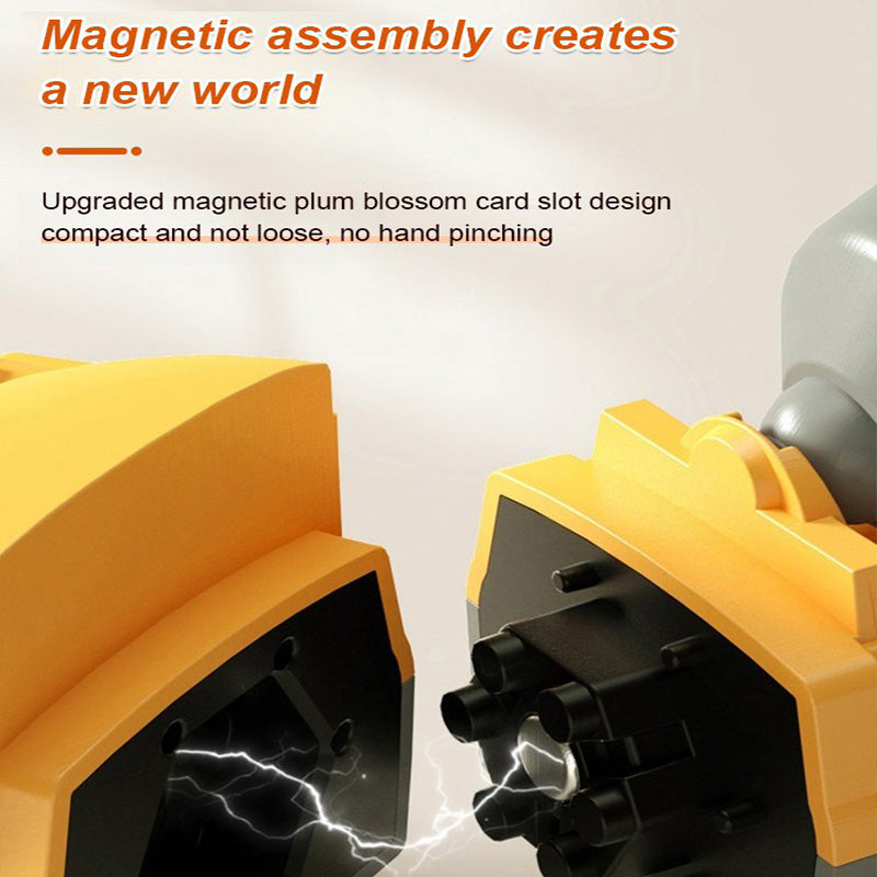 🎁 Магнитна трансформация Инженерна кола Сглобени играчки