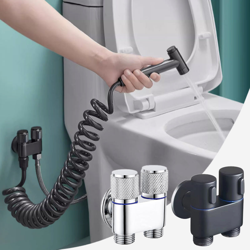 1/2" Двойна превключвателна ъглова вентил