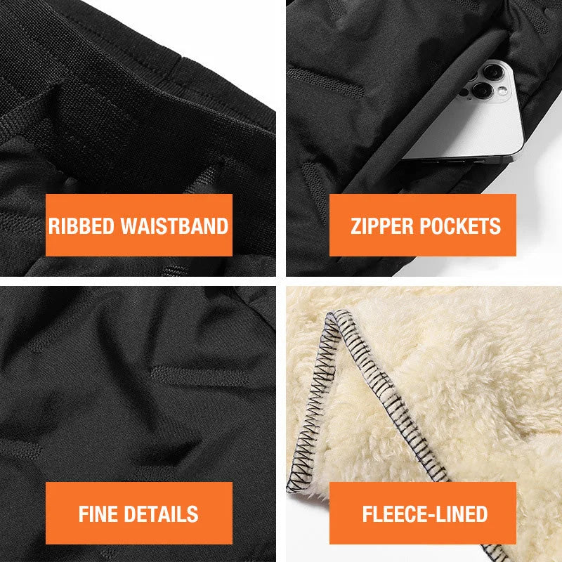 Панталони за бягане от полар Unisex