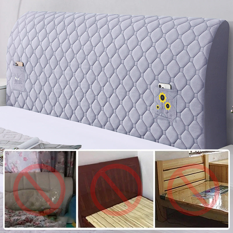 💥Puha és kényelmes kárpitozott fejtámla huzat🛏️