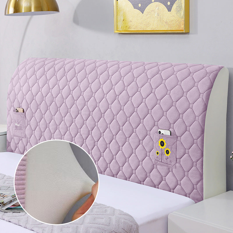 💥Puha és kényelmes kárpitozott fejtámla huzat🛏️