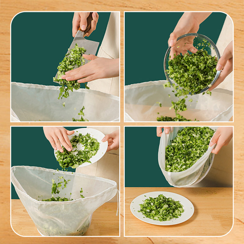 🎁✨Гореща продажба🔥Многофункционален филтър и торбичка за капки - задължителна част от кухнята!