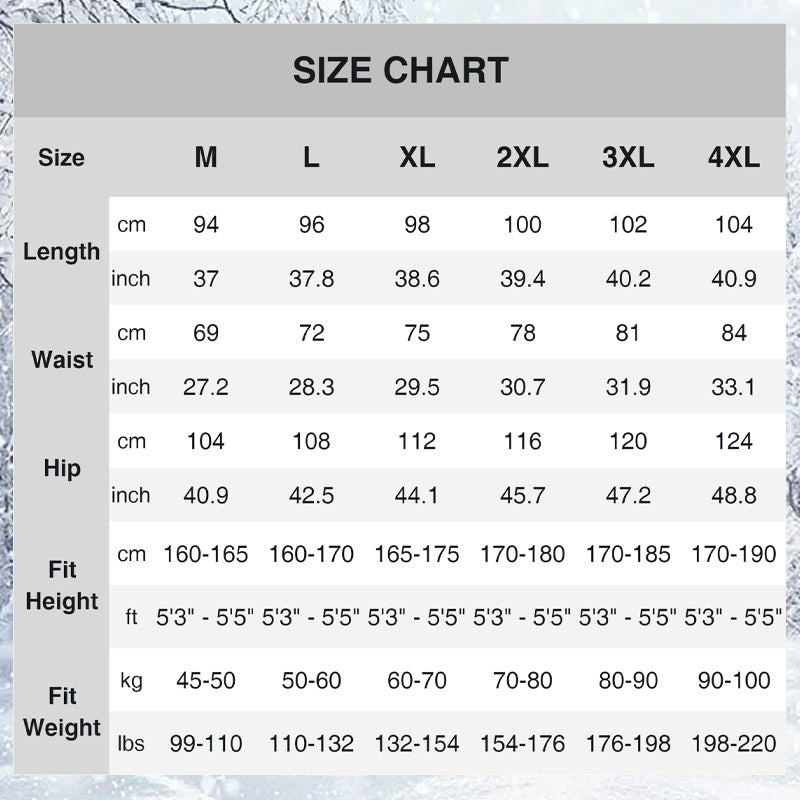 Удобен и топъл🔥🎁Мъжки удобни водоустойчиви и ветроустойчиви панталони с плюшена подплата