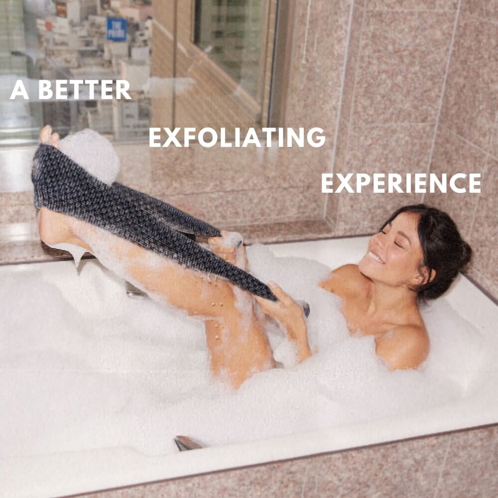 🧼💦1+1 БЕЗПЛАТНО: Антибактериална ексфолираща кърпа за баня 🚿