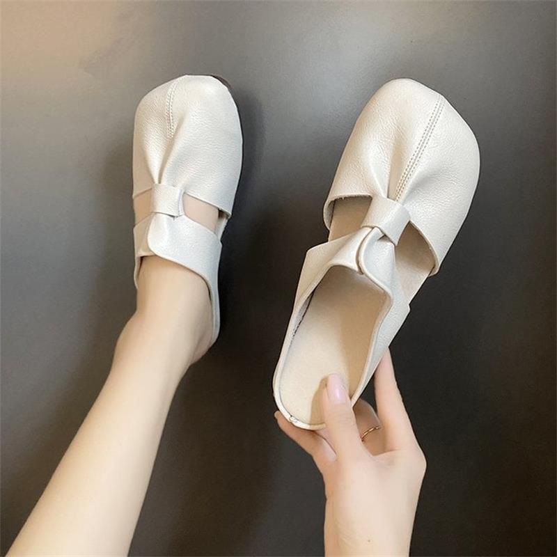 👡 Дизайнерски плоски сандали с уникална форма | Леки, гъвкави и елегантни – за градски разходки и почивка 🏝️