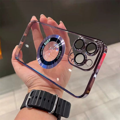 ✨Прозрачен магнитен калъф за iPhone