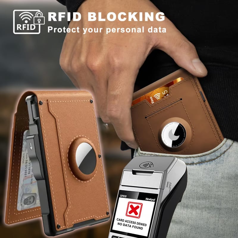 Портфейл AirTag за мъже