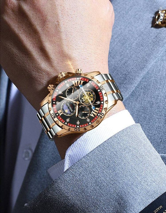 ⌚💧 Нов водоустойчив автоматичен механичен ръчен часовник