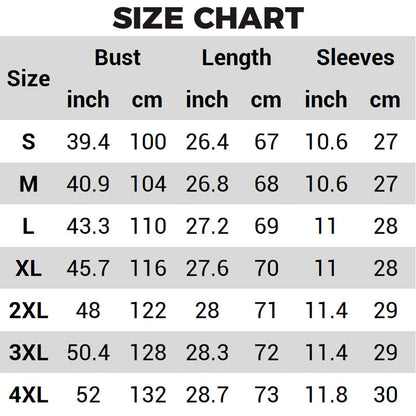 💖Дамска рокля от шифон с къс ръкав Cascading printed printed chiffon