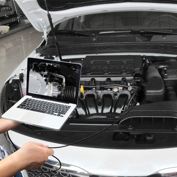 3-в-1 ендоскоп, който може да се свърже с мобилен телефон