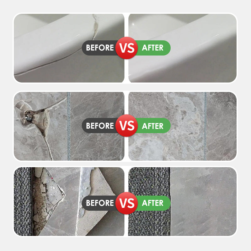 🔥Купи 1, вземи 1 безплатно 🔥Мощен комплект за ремонт на порцелан с двойна тръба