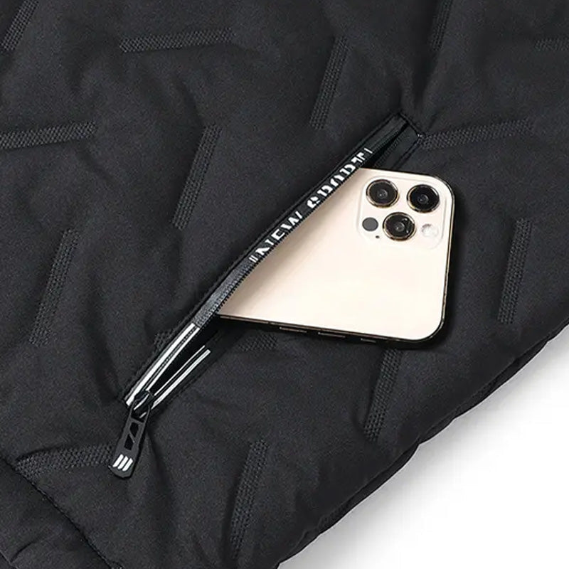 🔥Мъжка зимна топла ватирана ежедневна жилетка