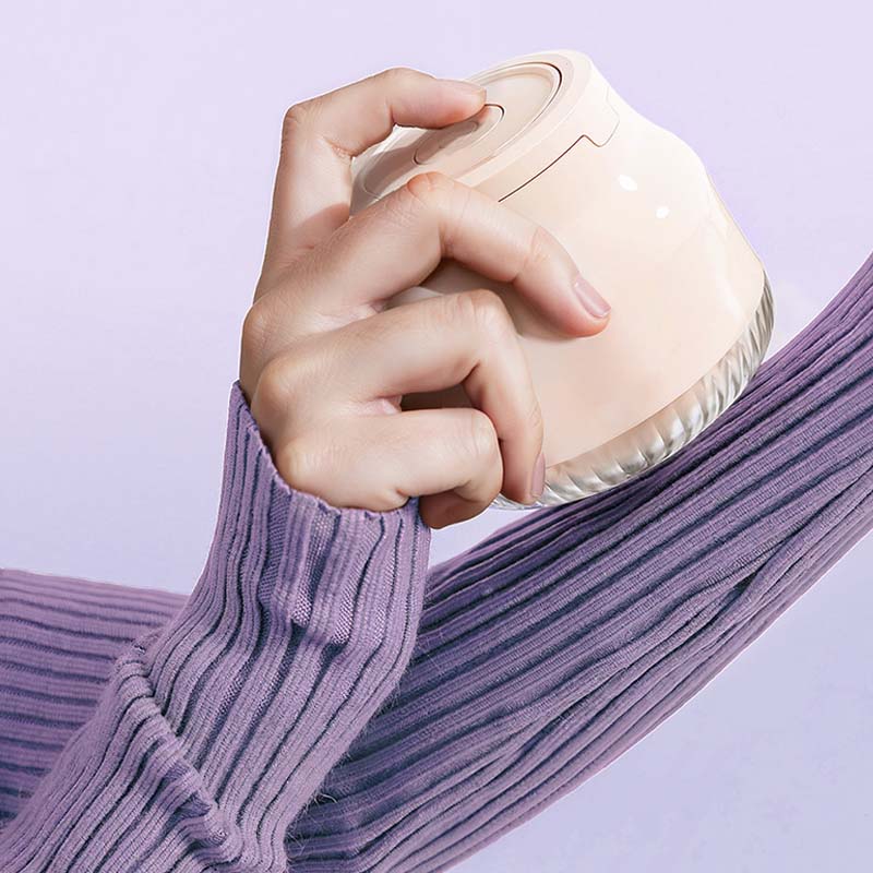 Електрическа самобръсначка за тъкани с 6 остриета и дръжка