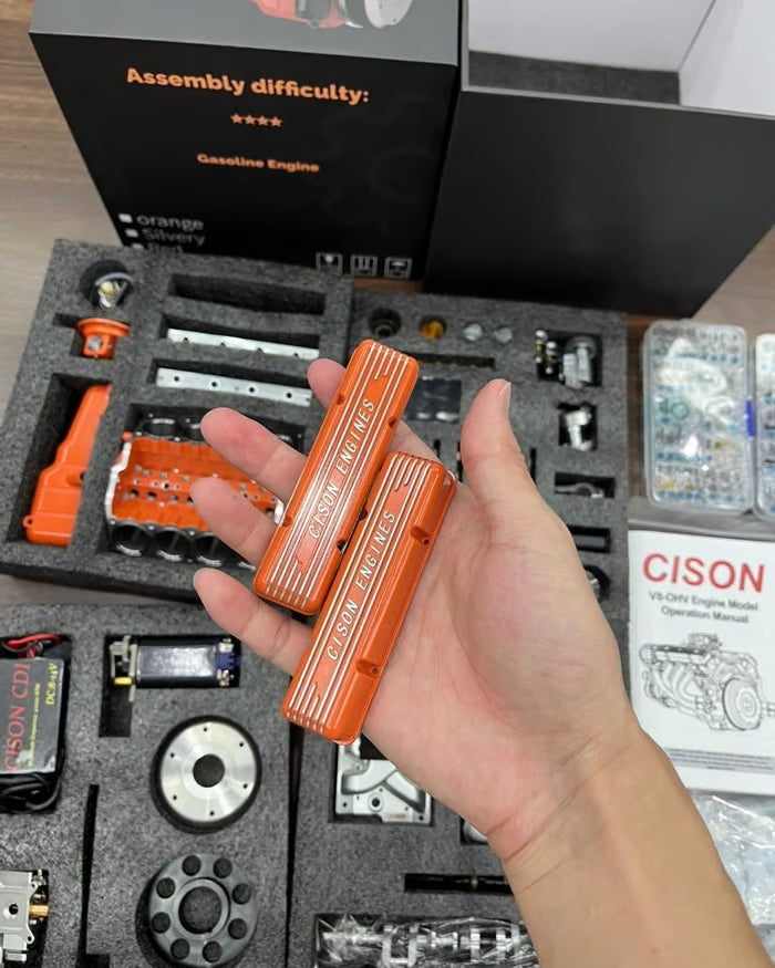 Комплект за сглобяване на двигател Gothimmes V8