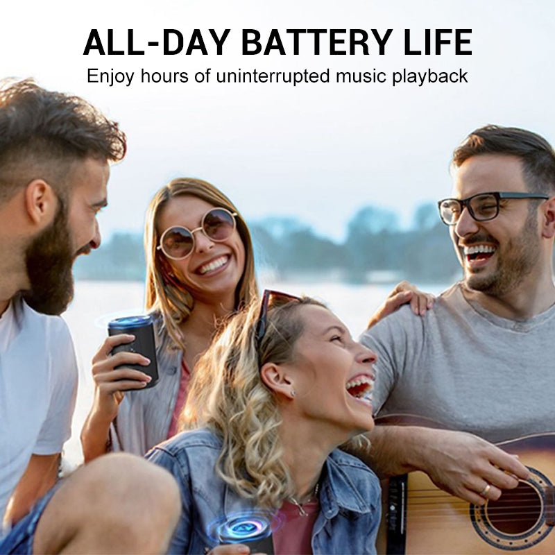 🎵Преносим водоустойчив Bluetooth високоговорител
