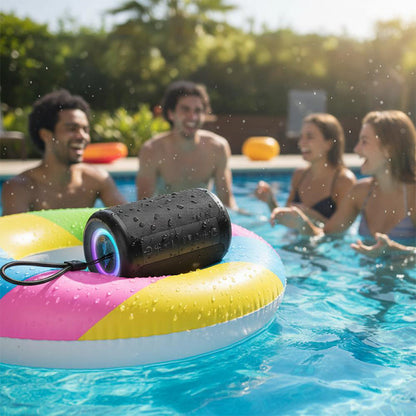 🎵Преносим водоустойчив Bluetooth високоговорител