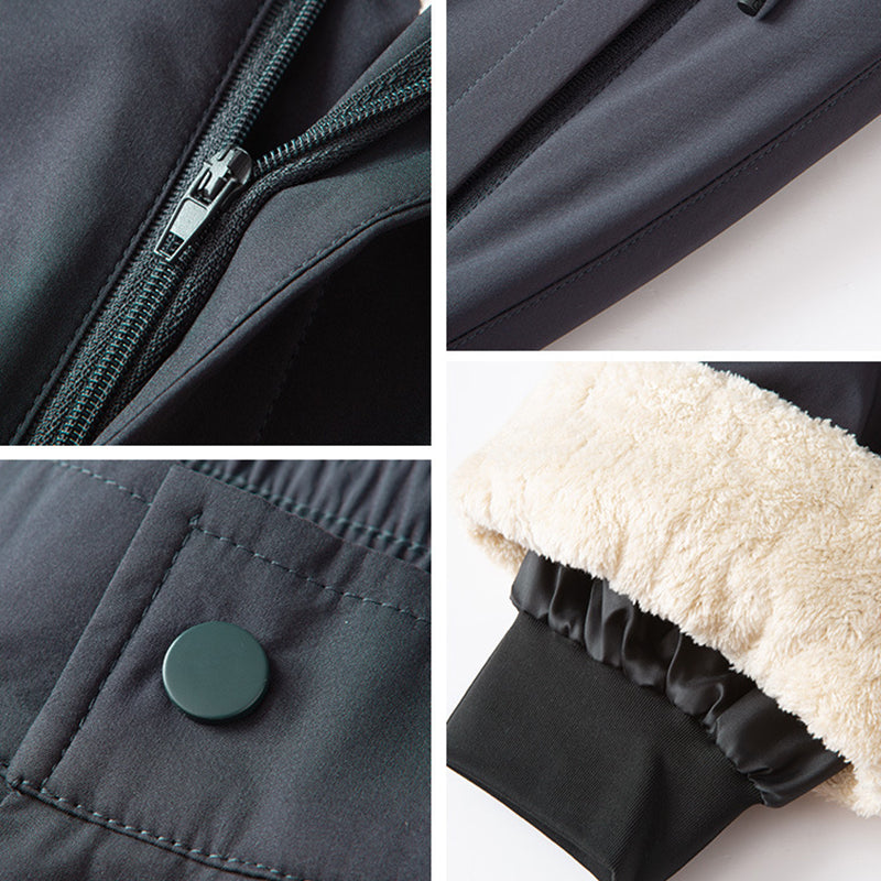 【M-4XL】👖Мъжки зимни изолирани панталони с графенови наколенки