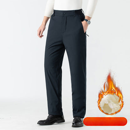 【M-4XL】👖Мъжки зимни изолирани панталони с графенови наколенки