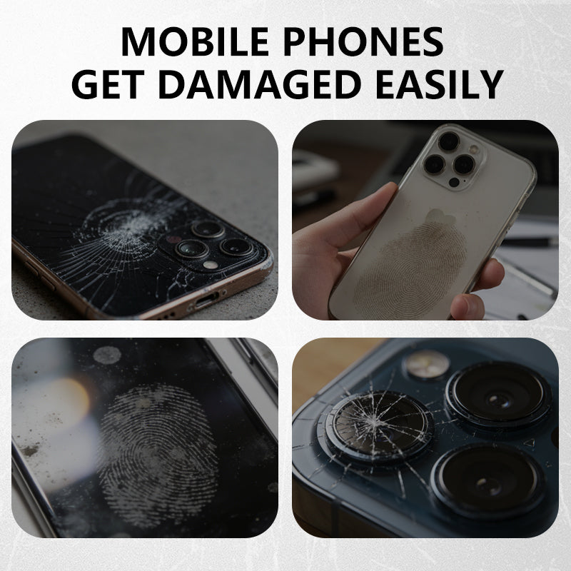 ✨ Умен калъф с магнитно закачане | За iPhone 12, 13, 14, 15, 16, 17 – антиприлепваща повърхност