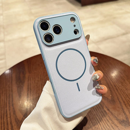 ✨ Умен калъф с магнитно закачане | За iPhone 12, 13, 14, 15, 16, 17 – антиприлепваща повърхност