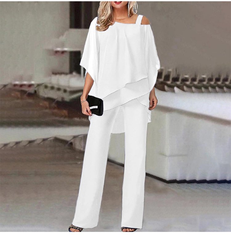 Loose and irregular fashion suit for women