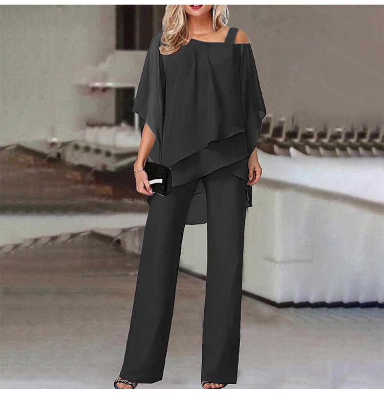 Loose and irregular fashion suit for women
