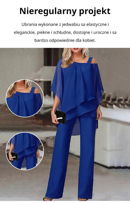 Loose and irregular fashion suit for women