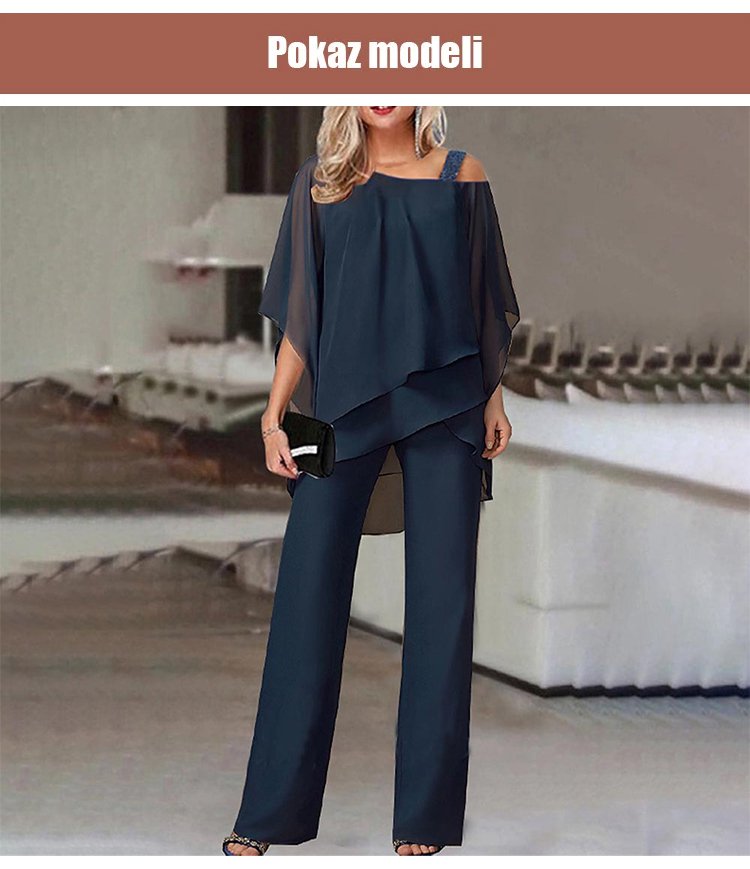 Loose and irregular fashion suit for women