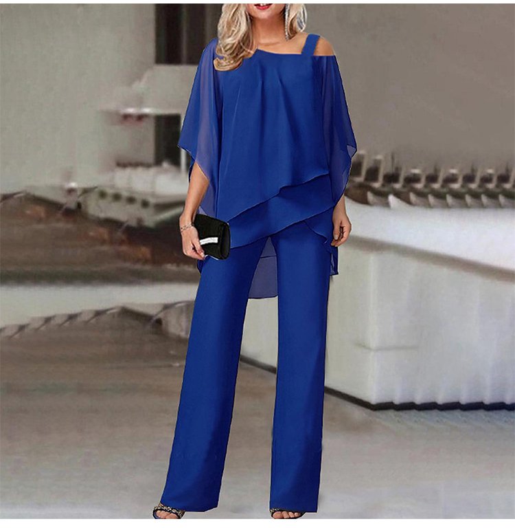 Loose and irregular fashion suit for women