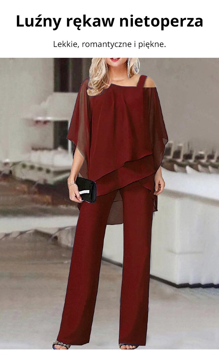Loose and irregular fashion suit for women